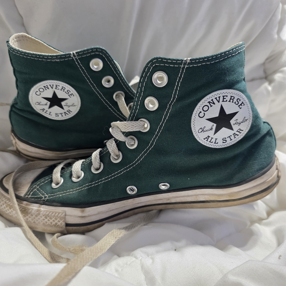 CONVERSE - High Top Converse Green